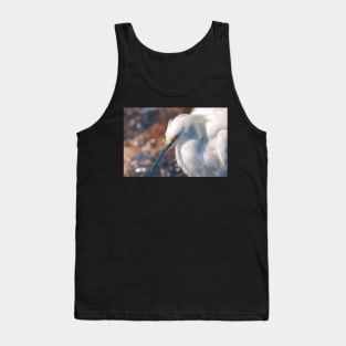 Egret Portrait Tank Top